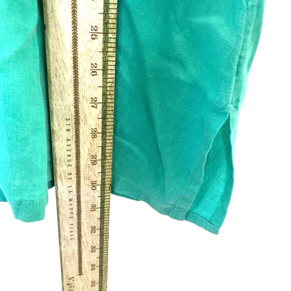 Charter Club Tunic Top Womens XL 100% Linen Embellished Vaca Lagenlook NWOT - Picture 10 of 13